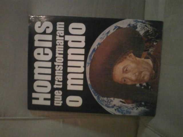 Livro capa dura Homens que Transformaram o Mundo
