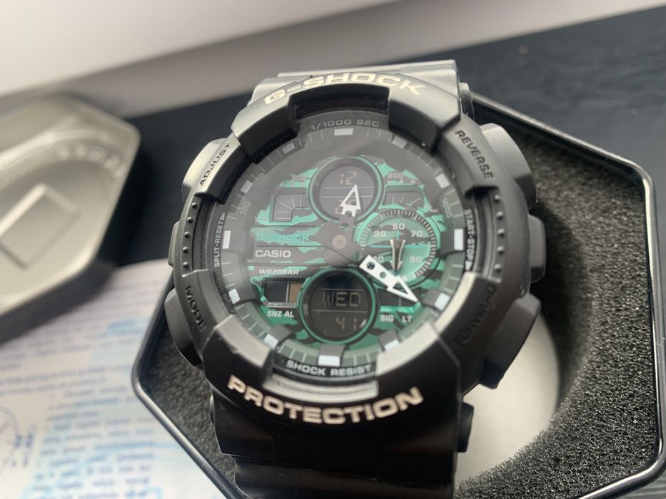 Oryginalny Casio G-Shock Protection GA-140MG/Zibi Sklep 799zl/Wys!