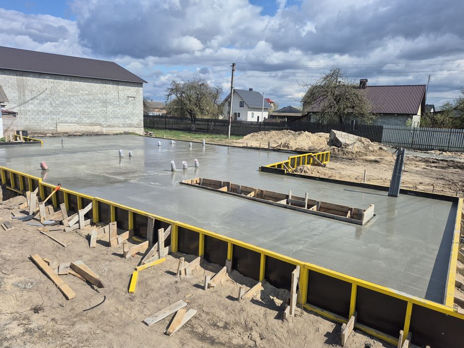 Оренда опалубки  для фундаментів