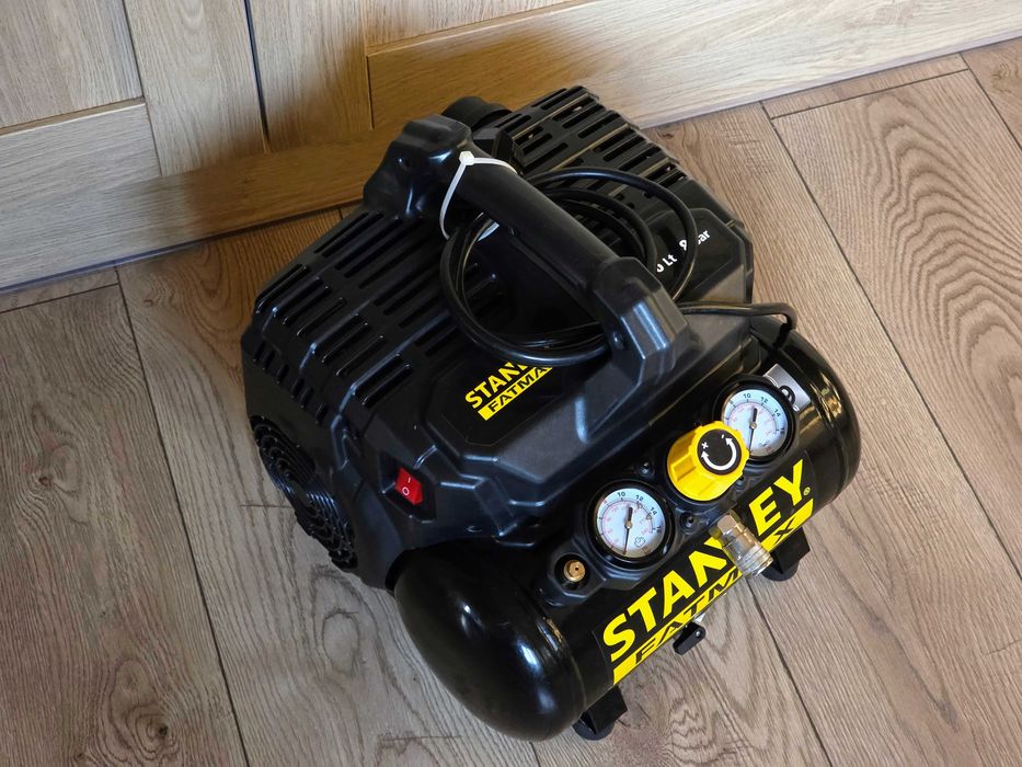 Cichy Mobilny Kompresor Stanley Fatmax 2-Tłokowy 59dB 1KM Sprężarka