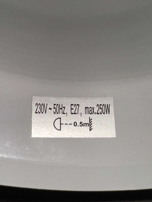 Candeeiro de aquecimento extensível cobre 250W Bartscher IWL250D KU