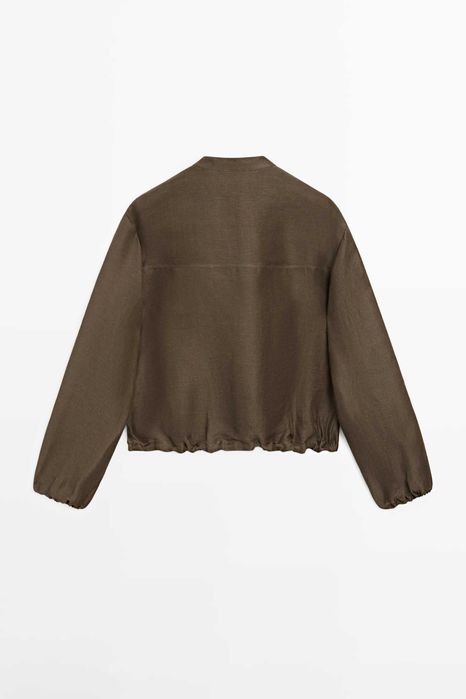 Куртка шовкова Massimo Dutti