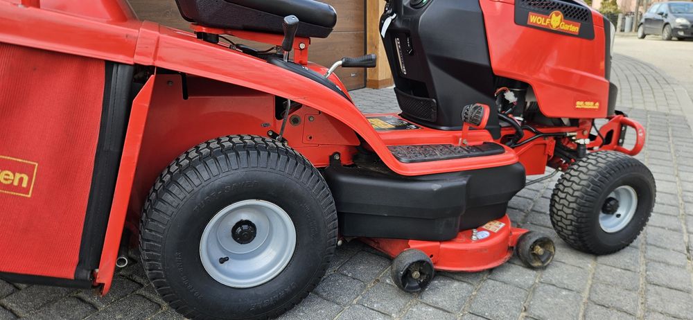Traktorek kosiarka wolf garten PRO kosz 15.5hp