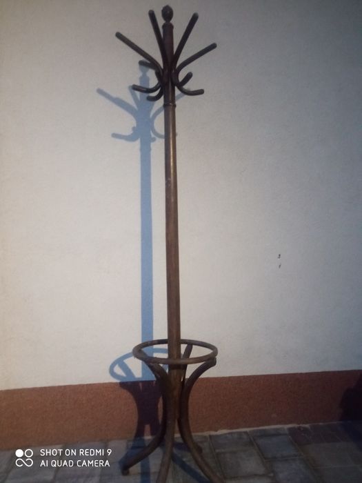 Stojak wieszak na ubrania PRL