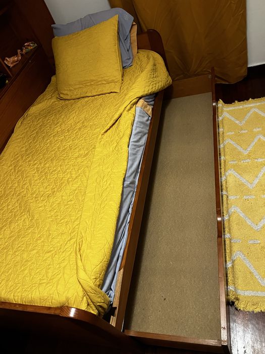 Estudio cama com gavetao
