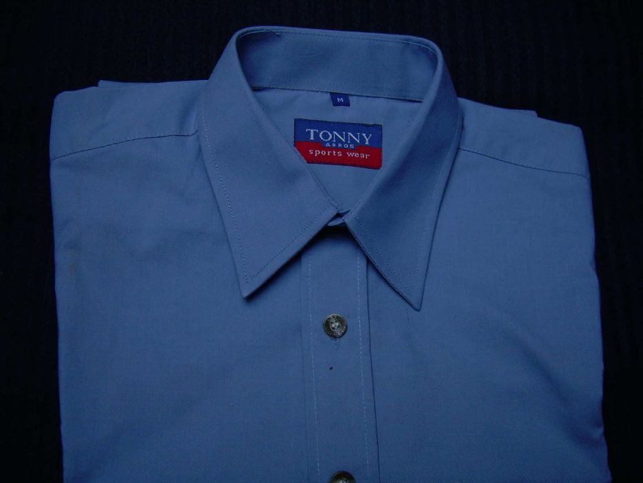 Koszula męska niebieska