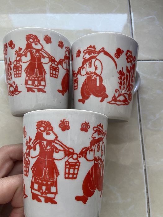 Чашки  детские 3 шт