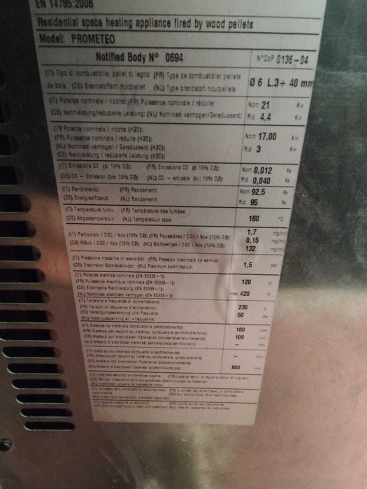 Equipamento de aquecimento central