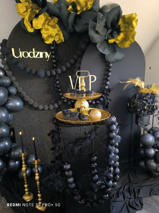 Dekoracje okolicznosciowe wesela chrzciny komunie balony scianki kwiat