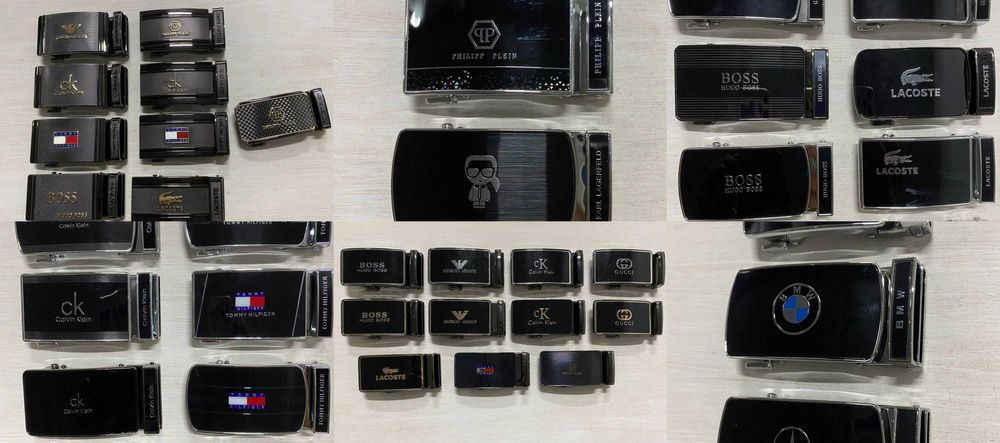 Paski męskie klamra pasek  plein karl audi merc calvin armani