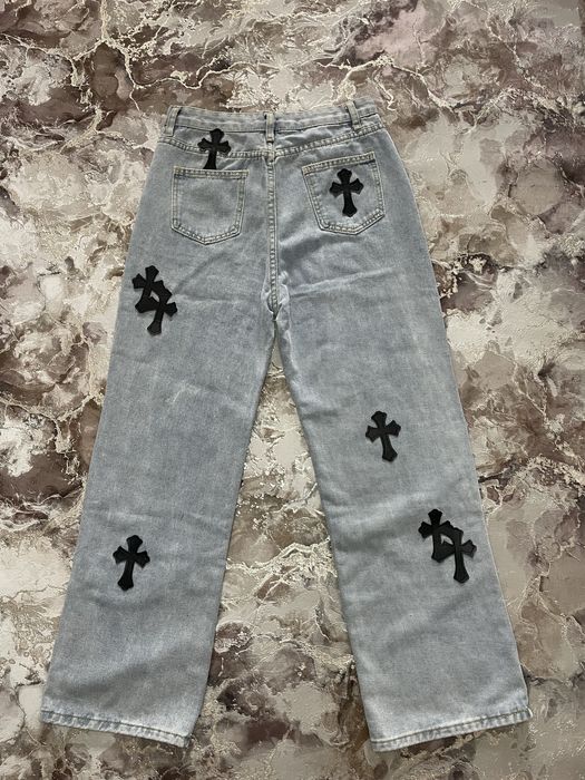 Джинсы Chrome Hearts  Женские Жіночі джинси Хром хартс