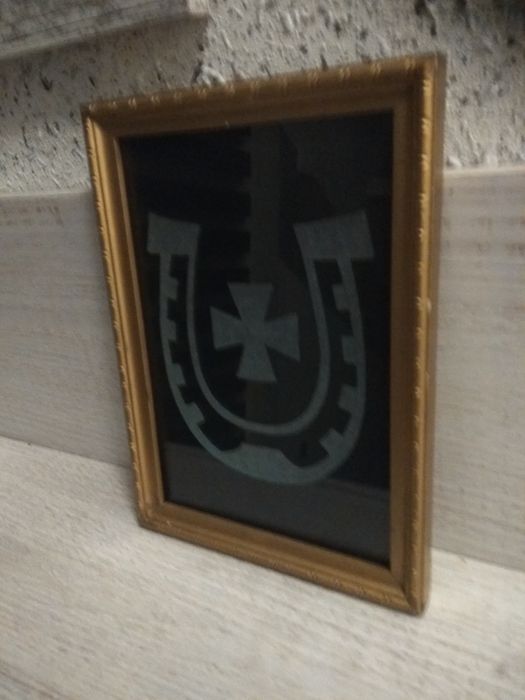 Jastrzębiec herb szlachecki polski na szkle! Ruda Śląska • OLX.pl