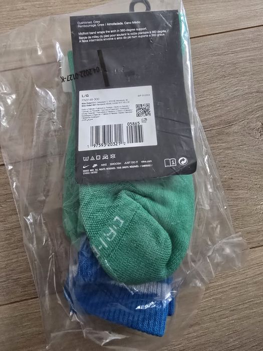 Skarpetki nike dwie pary 42 46