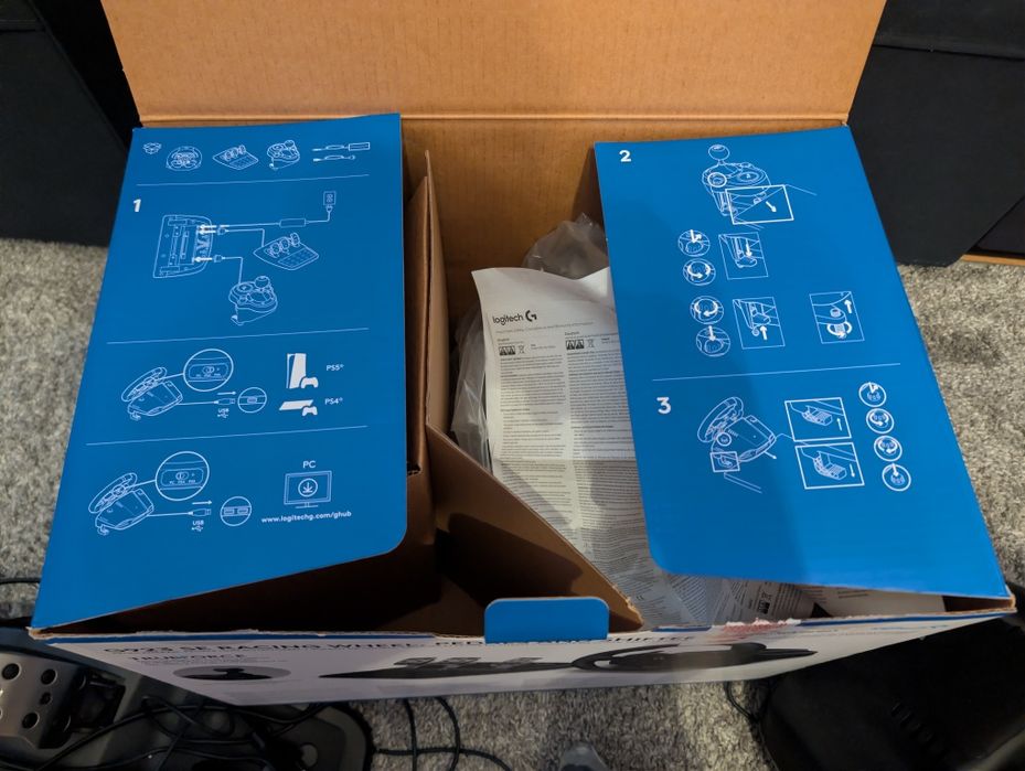 Kierownica LOGITECH G923 + Shifter Bundle (PC PS4 PS5) - GWARANCJA