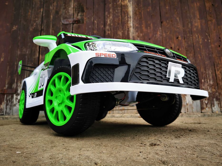 Samochód WRC Volkswagen Polo GT 4x4 Elektryczny Auto AKUMULATOR DZIECI