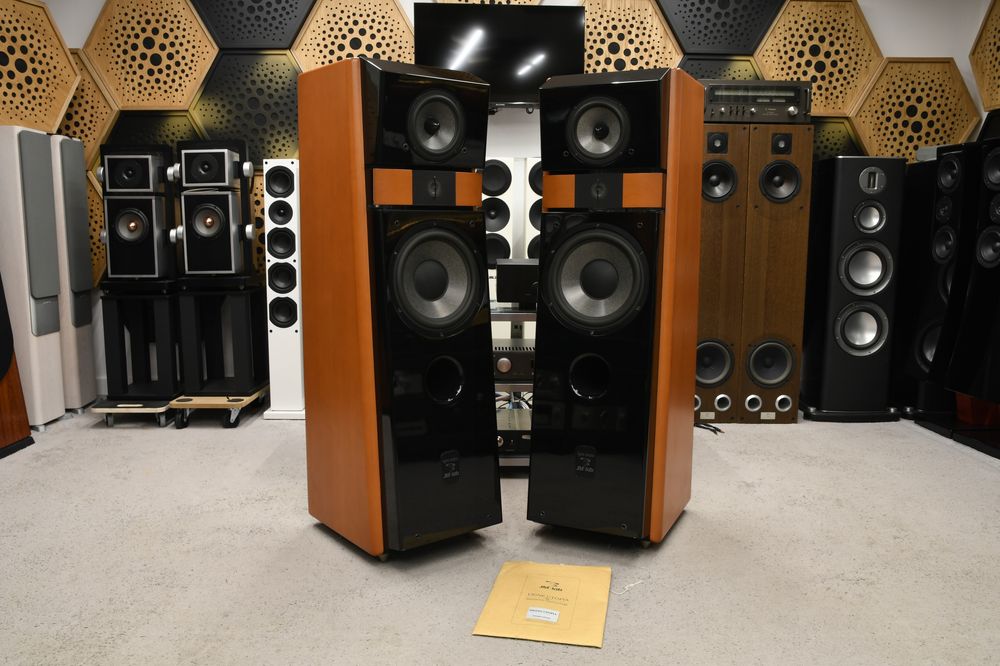 Zadbane kolumny Głośnikowe podłogowe stereo JM lab Mezzo Utopia