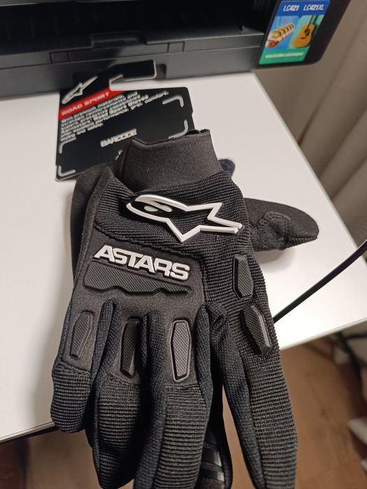 Luvas de moto alpinestars tamanho M