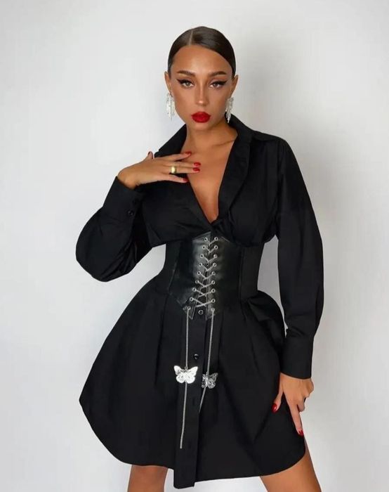 корсет новий жіночий метелики