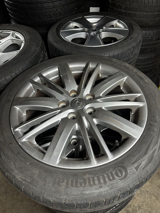 Диски GT-Line R17 5/114,3 +Літні шини Renault Megane Scenic Laguna