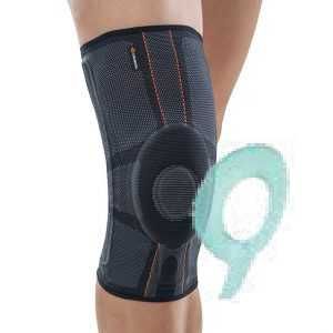 Joelheira Elástica Funcional com Barras Laterais Flexíveis / THERAGO