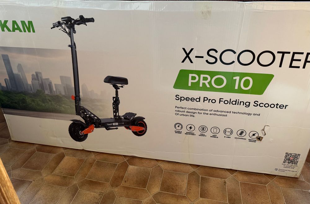 Електросамокат x-scooter pro 10