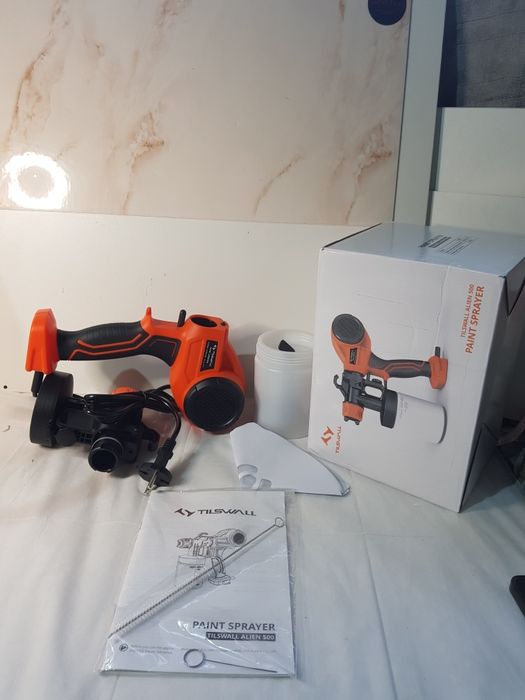 Elektryczny Pistolet Natryskowy do Malowania Tilswall Alien 500 | Komplet