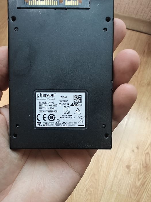 Диск ssd kingston 480 gb 500 512