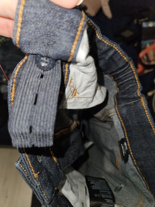 Jeansy ciemny granat, H&M 13-14 lat