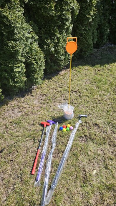 Zestaw Maxi do Mini-golfa w Ogrodzie.
