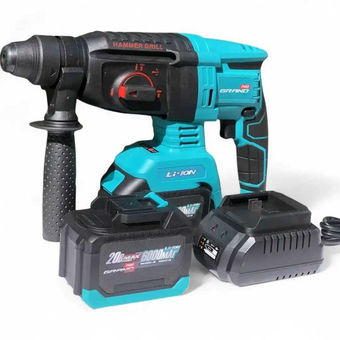 Перфоратор аккумуляторный Гранд GRAND ПА-20/26BL (2 акум. Бесщеточный)