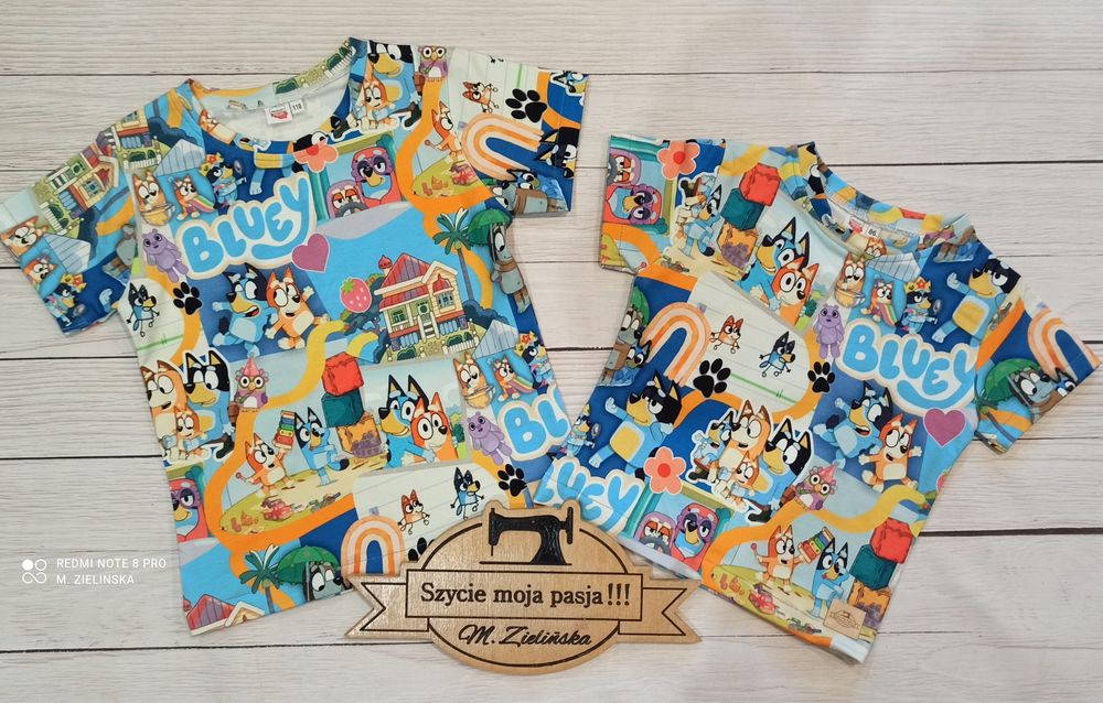 Bluzka tshirt bluey