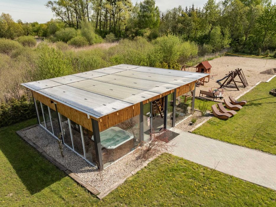 Domki całoroczne z basenem