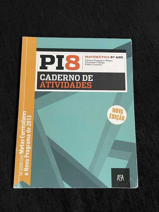 PI8 - caderno de atividades 8 ano