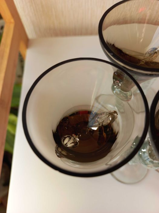 Фужери / келихи / бокали / рюмки для лікеру. Вінтаж. Стрийський завод