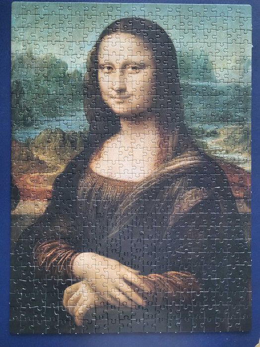 Puzzle 500 el. kompletne