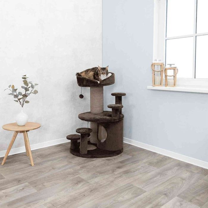 Trixie Drapak dla Kota Seniora Emil Ciemnobrązowy 69x59x96cm DUŻY