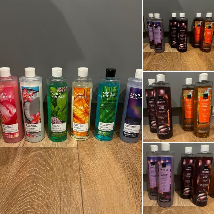 Avon zel pod prysznic senses care