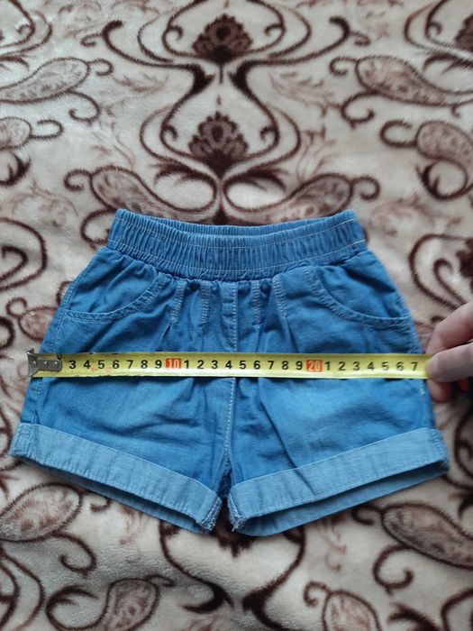 Джинсові шорти для дівчинки