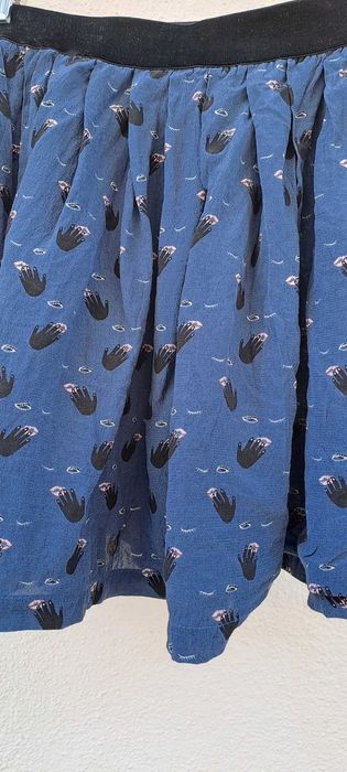 Saia azul Karl Marc Jonh