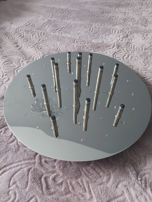 Plafon Led z kryształkami