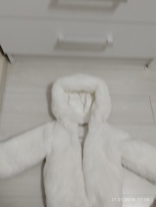 Бомба!біла  екошубка на принцес