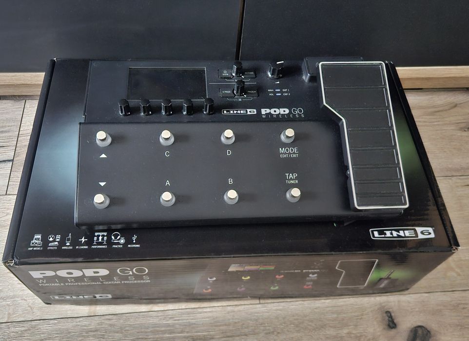 Line 6 Pod Go Wireless Multifekt gitarowy