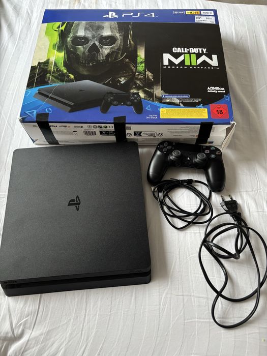 PlayStation 4 Slim – Stan idealny – komplet + pudełko ps4