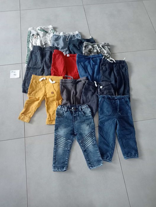 Spodnie chłopięce 86