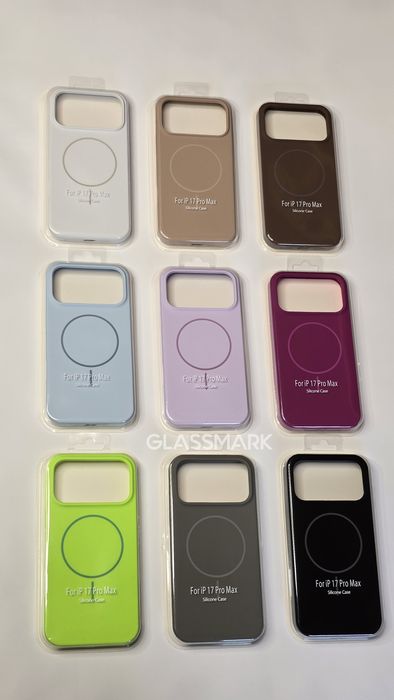 Чохол Silicone Case MagSafe iPhone 17 Pro Max силиконовый чехол 17pro