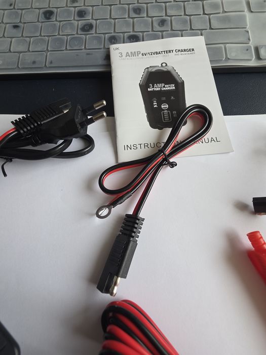 Carregador otimizador bateria moto