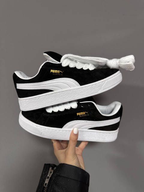 Жіночі Puma Suede XL Black White DD
