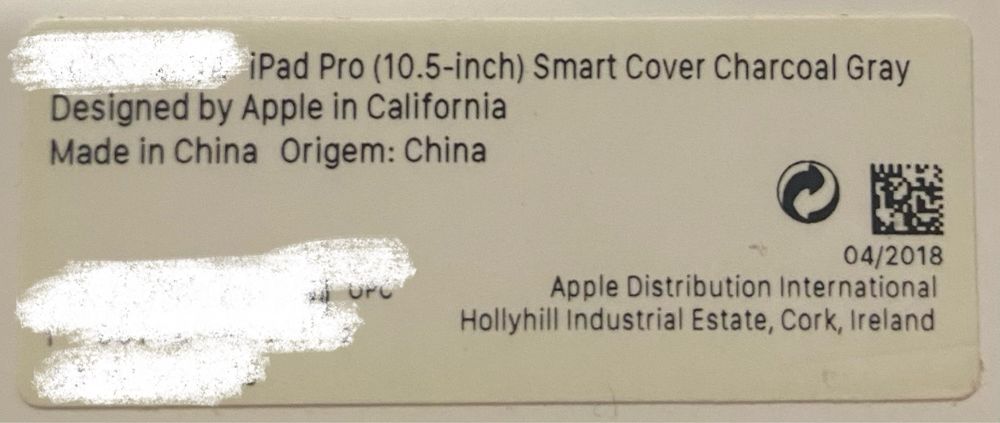 iPad Pro Smart Cover 10,5”