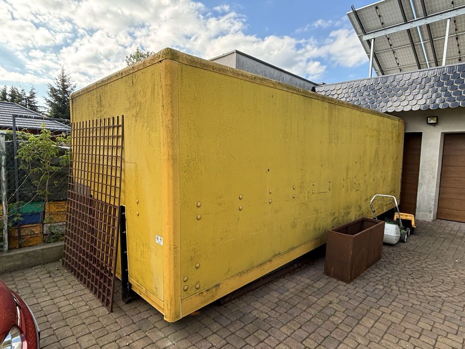 Kontener Zabudowa 7m x 2,5m magazyn wiata