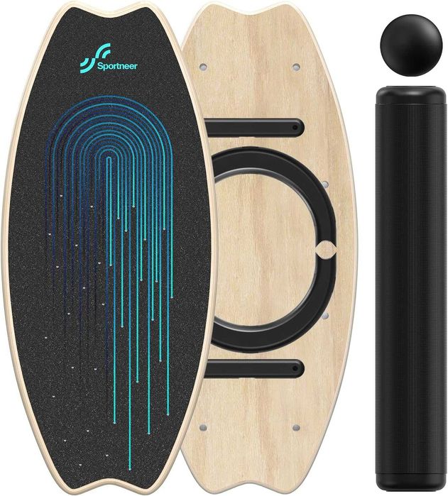 Deska do balansowania Sportneer – trickboard, indoor skateboard, balans